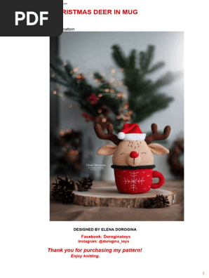 Mug With Reindeer - En.es