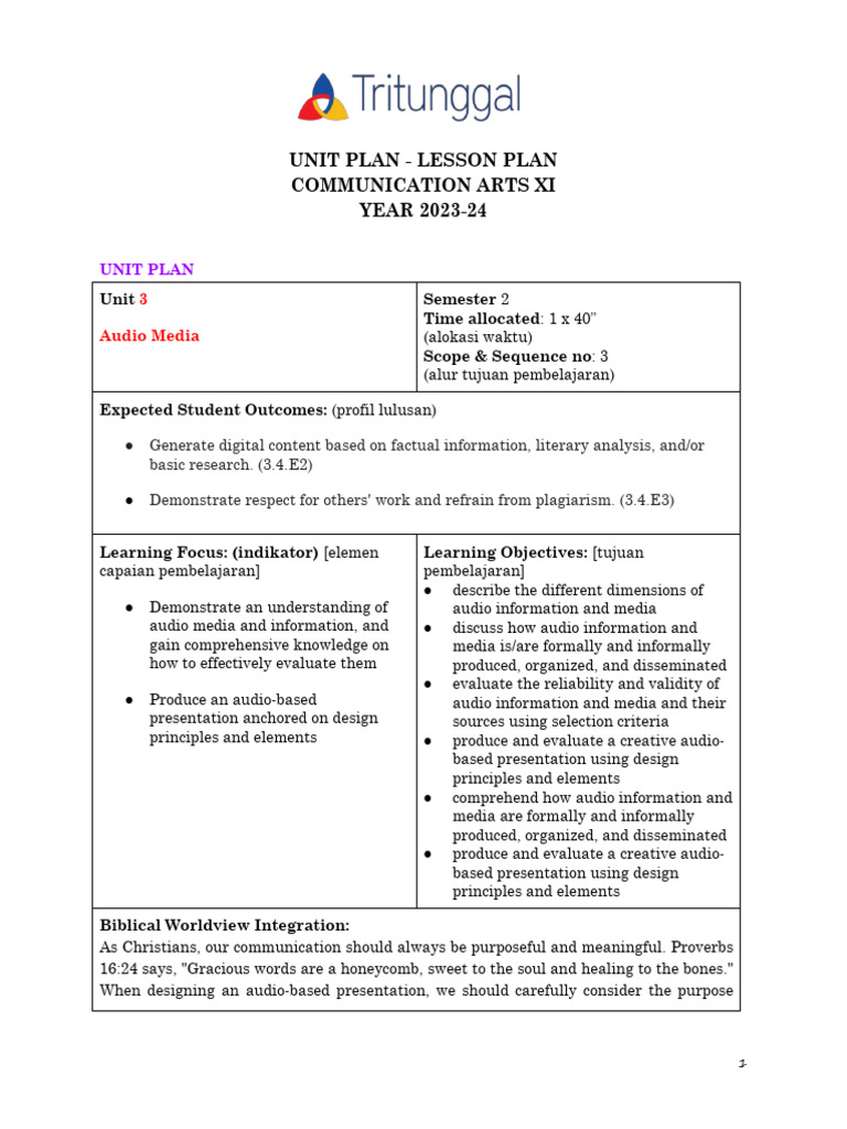 9communication Arts XI SECUP 2023-24 LP Secondary | PDF | Rubric ...