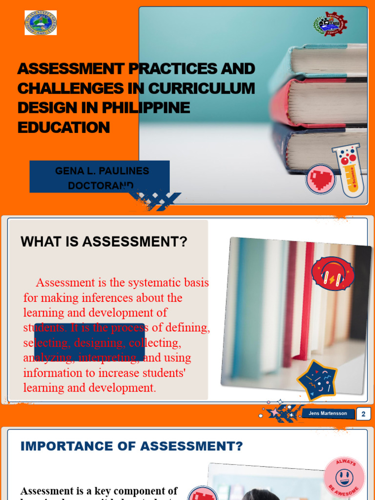 Assessment Challenges in Philippine Education | PDF | Educational ...