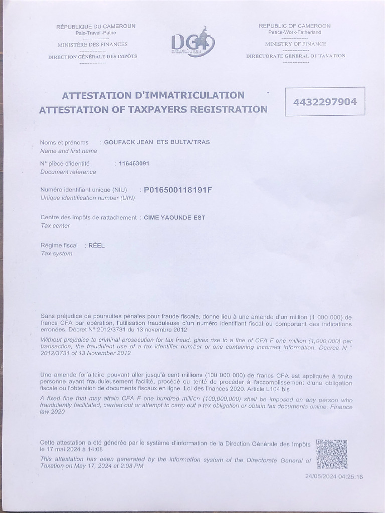 comment payer son attestation d immatriculation en ligne