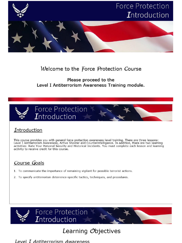 Force Protection PDF