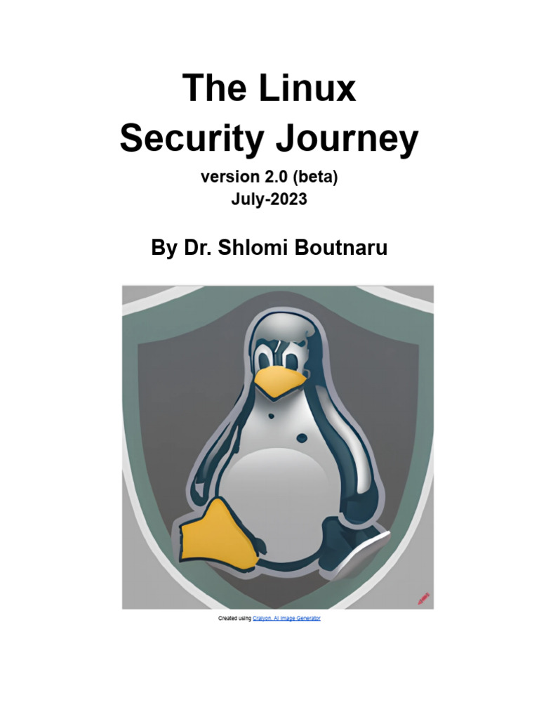The linux security journey version 2 0 july 2023 1689312763 pdf
