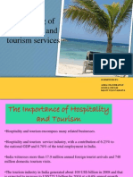 Marketing of Hospitality and Tourism Services: Submitted By: Asha Chandrawat Somya Chugh Krati Vijayvargiya