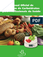 Manual Oficial de Contagem de Carboidratos para Profissionais da Saúde