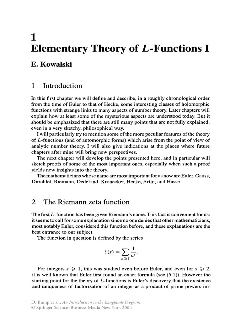 Elements of L Theory | PDF | Field (Mathematics) | Functions And Mappings