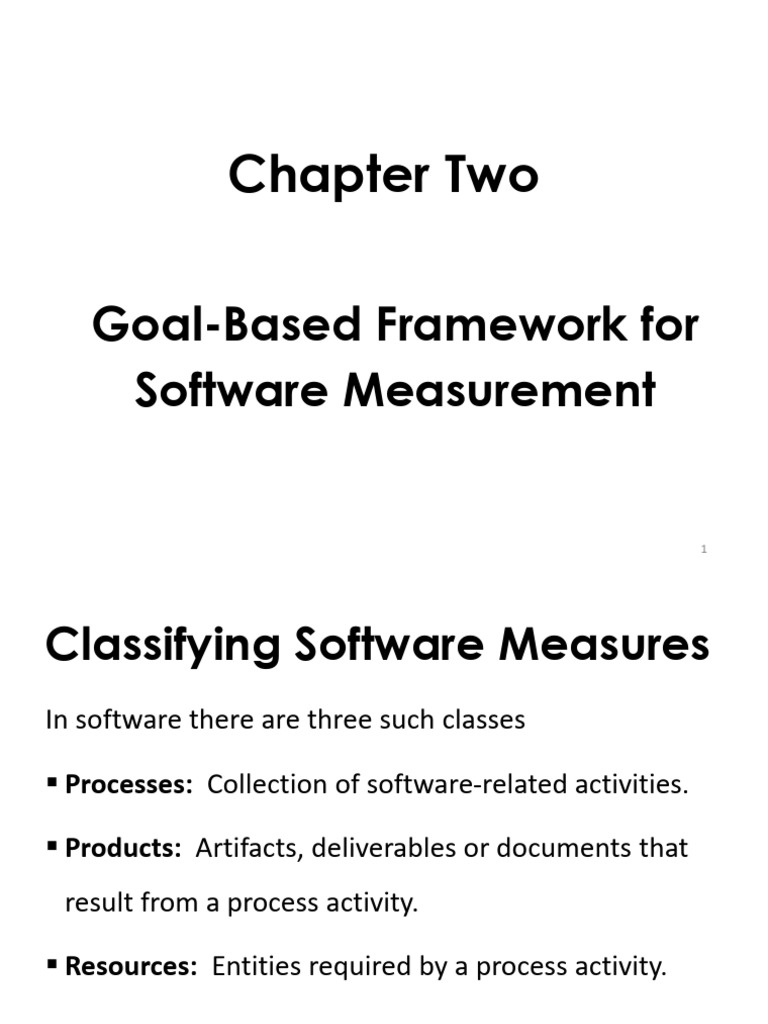 Software Measurement Framework Overview | PDF | System | Software