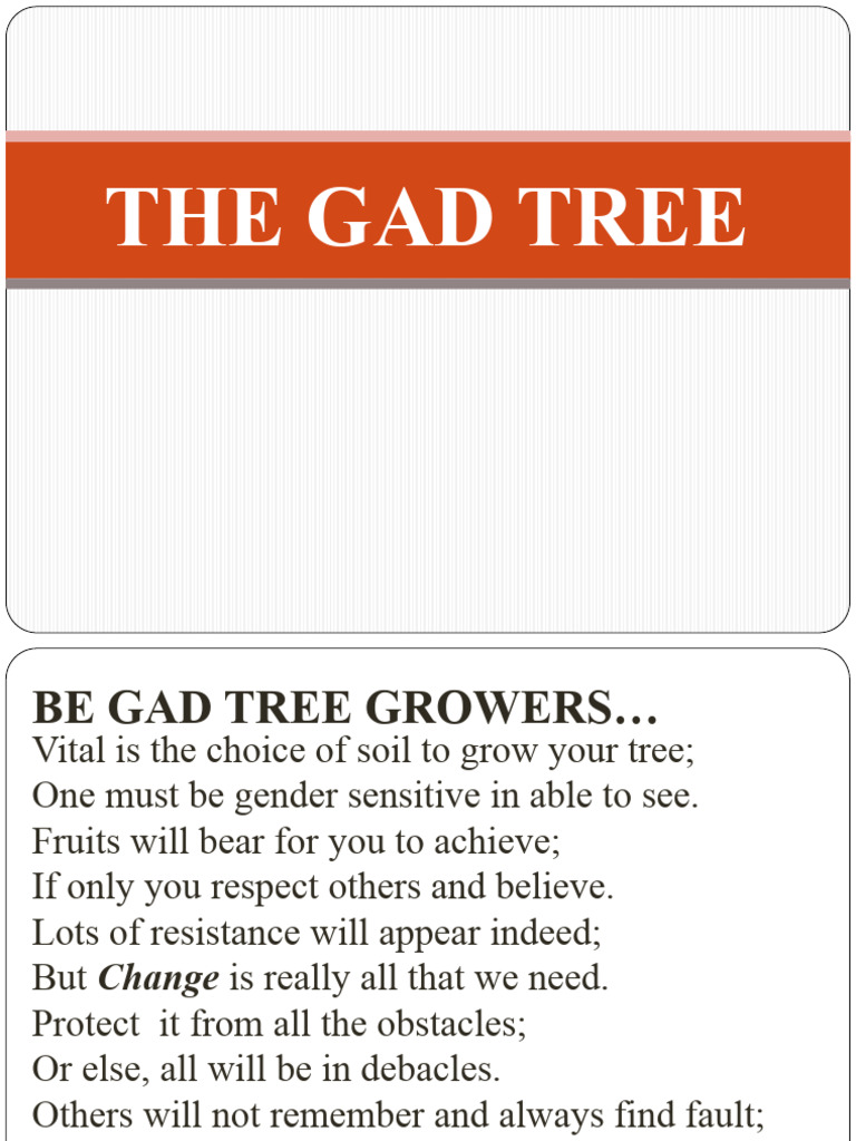 Gad Tree | PDF