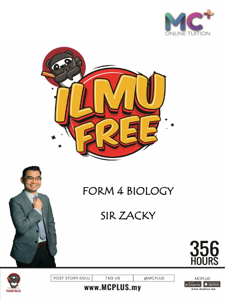 Edited Seminar Ilmufree Form 4 Bio MR Zacky 21 - Ahiah494 | PDF ...