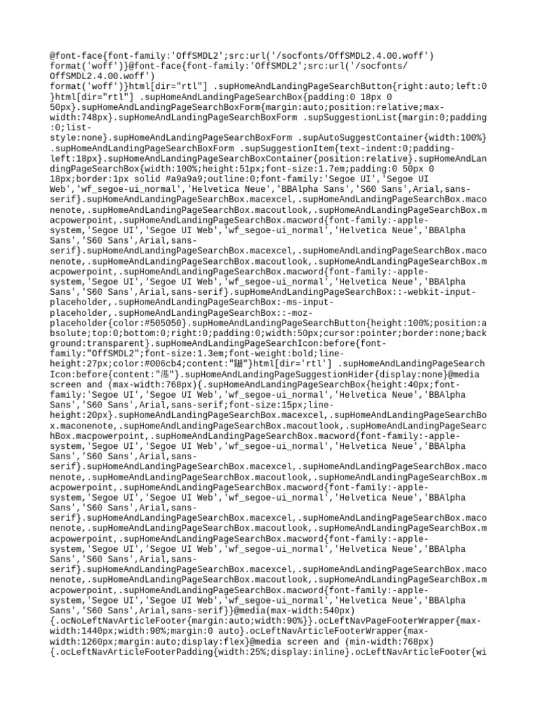Article Css | PDF | Arial | Sans Serif