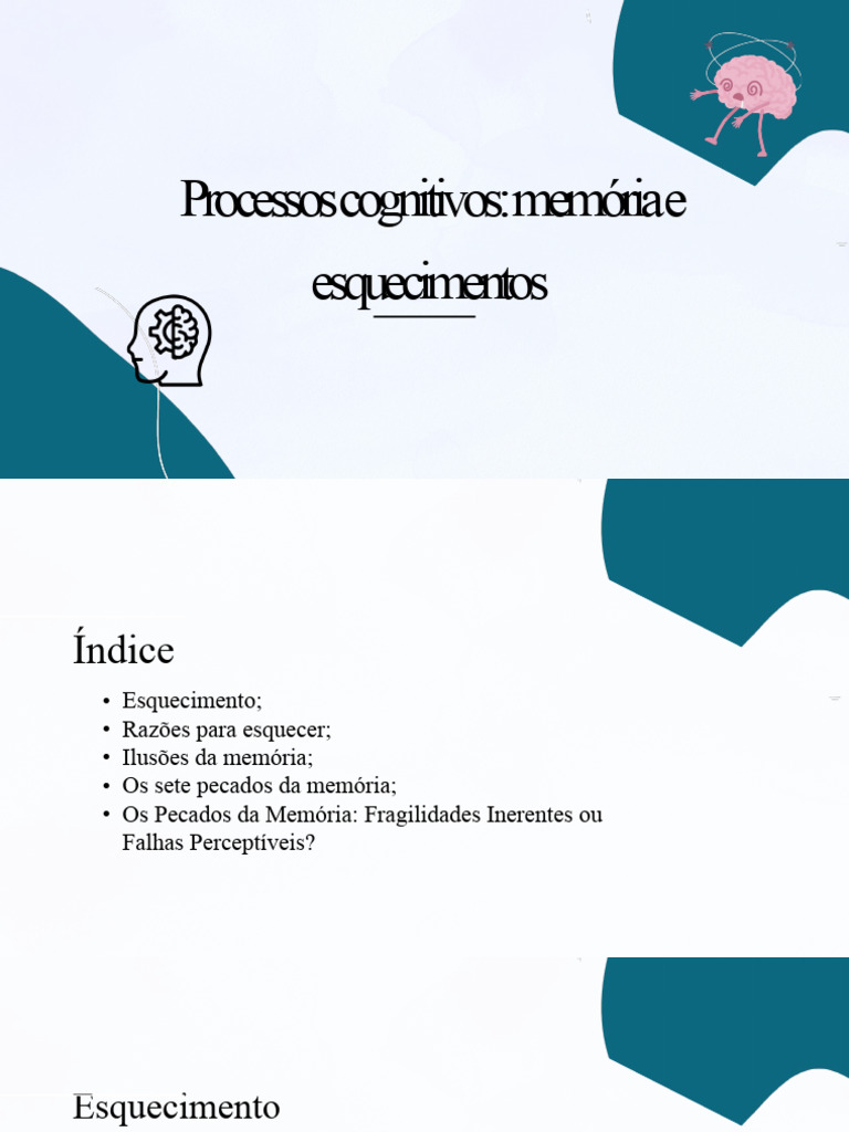 Entendendo Memória e Esquecimento | PDF | Memória | Cognição