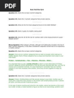 Practice Quiz - Nutrition - Answer Key