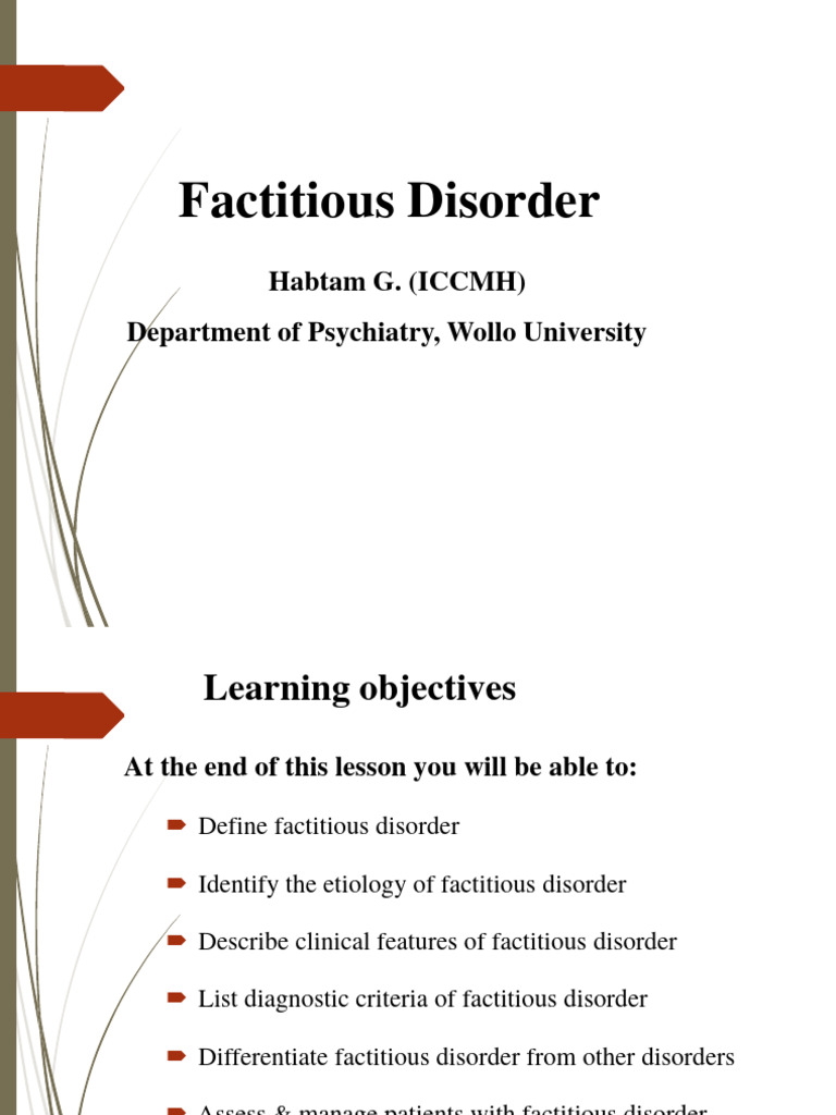 Understanding Factitious Disorder | PDF | Mental Disorder | Clinical ...