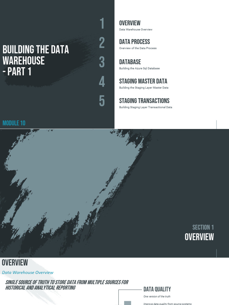 10 Chapter10+ +Building+the+Data+Warehouse+ +part+1 | Download Free PDF ...