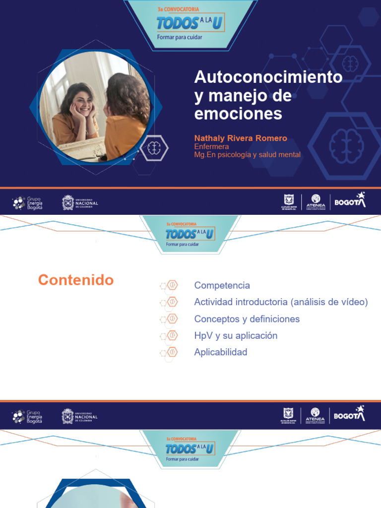 LT - S1 - 1 - Autoconocimiento y Manejo de Emociones | PDF | Las ...