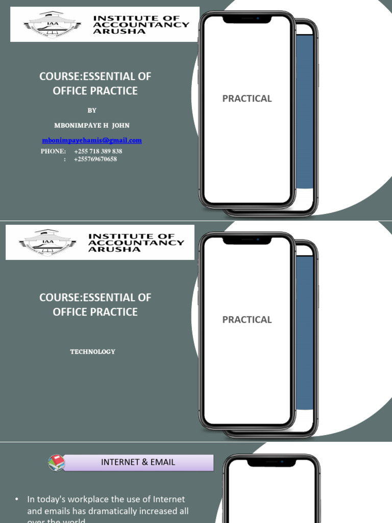 Office Practice Essentials Course Guide | PDF | World Wide Web ...