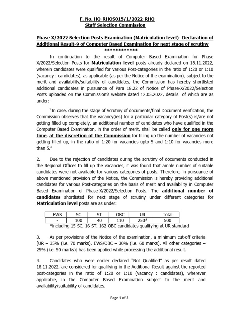 Matriculation Writeup 22 04 2024 PDF