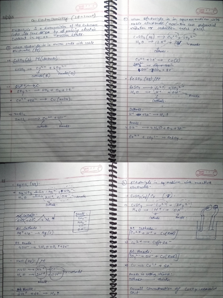 Notes Chemistry Chapter 2 Class 12 | PDF