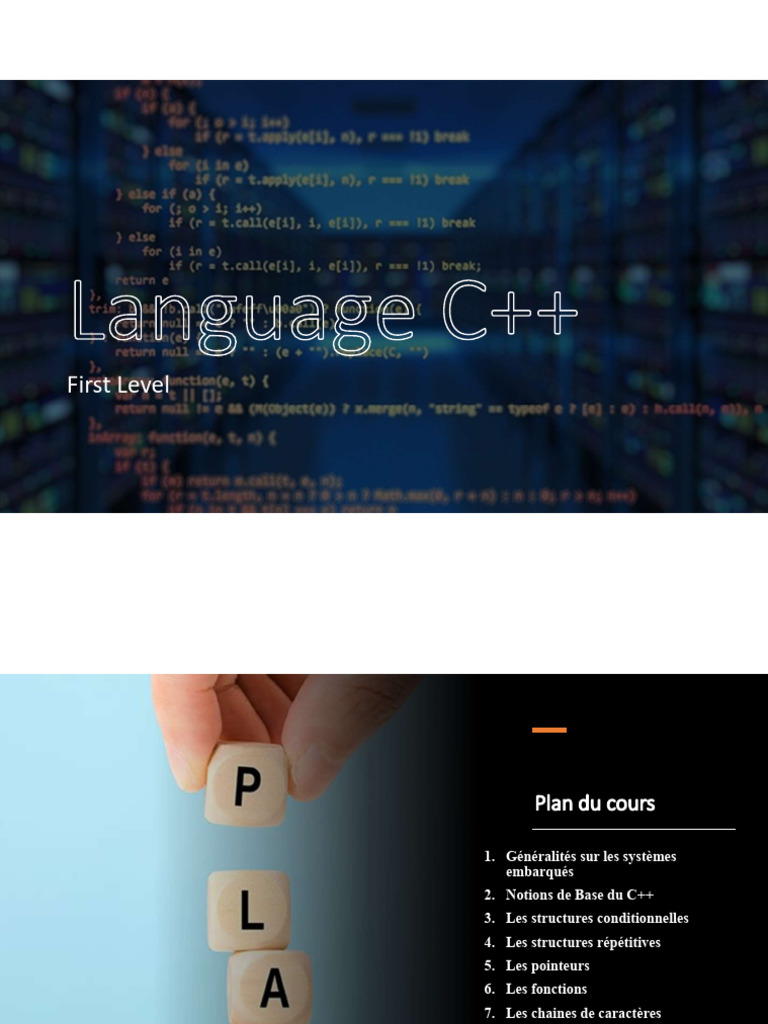 Introduction à la Programmation C++ | PDF | C ++ | C (Langage de ...