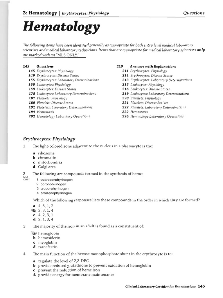 Boc-Hematology-1 2 | PDF