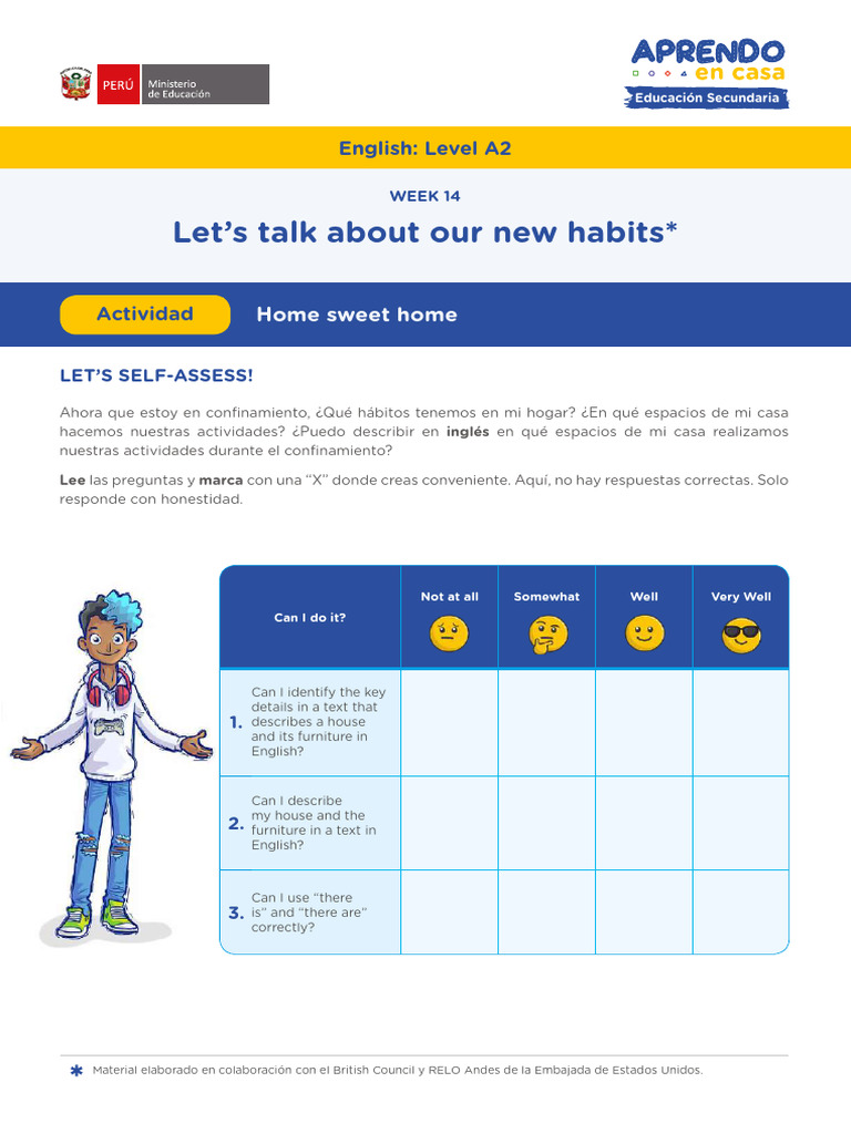 A2 English: Describing Homes and Habits | PDF | Room | Bedroom