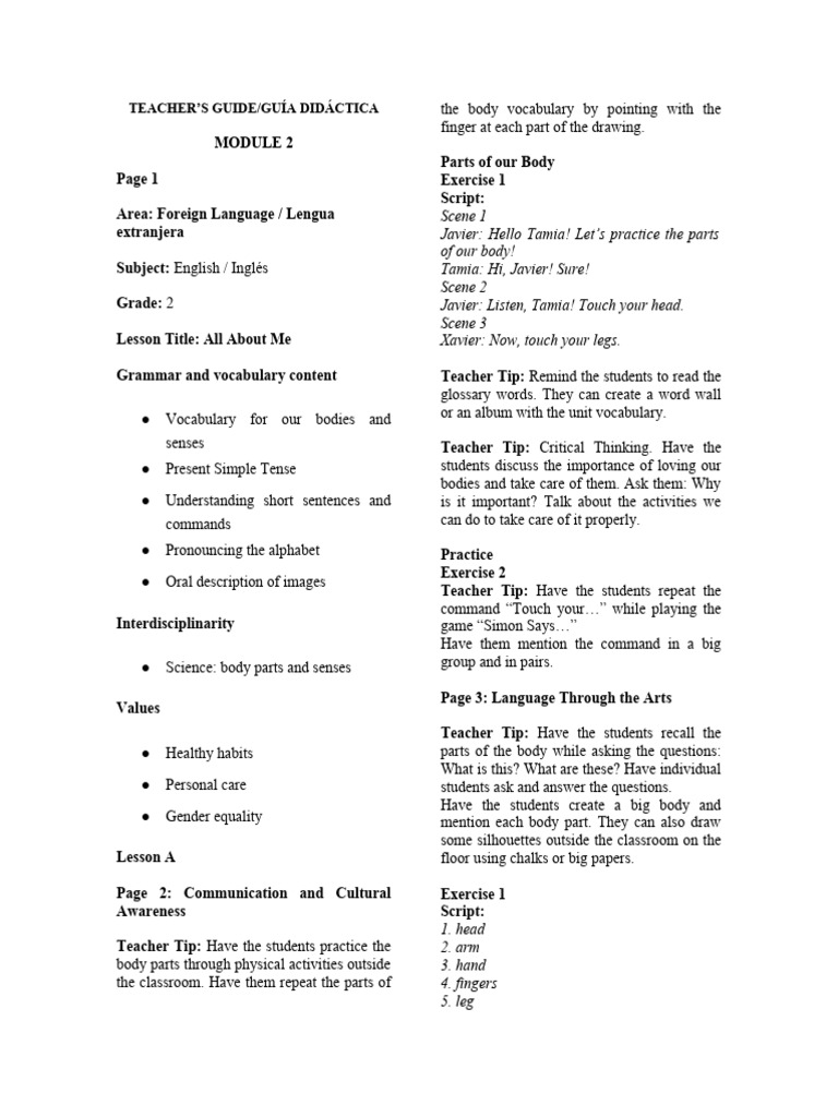2EGB Teachers Guide M2 2 | PDF | Phonics | Linguistics
