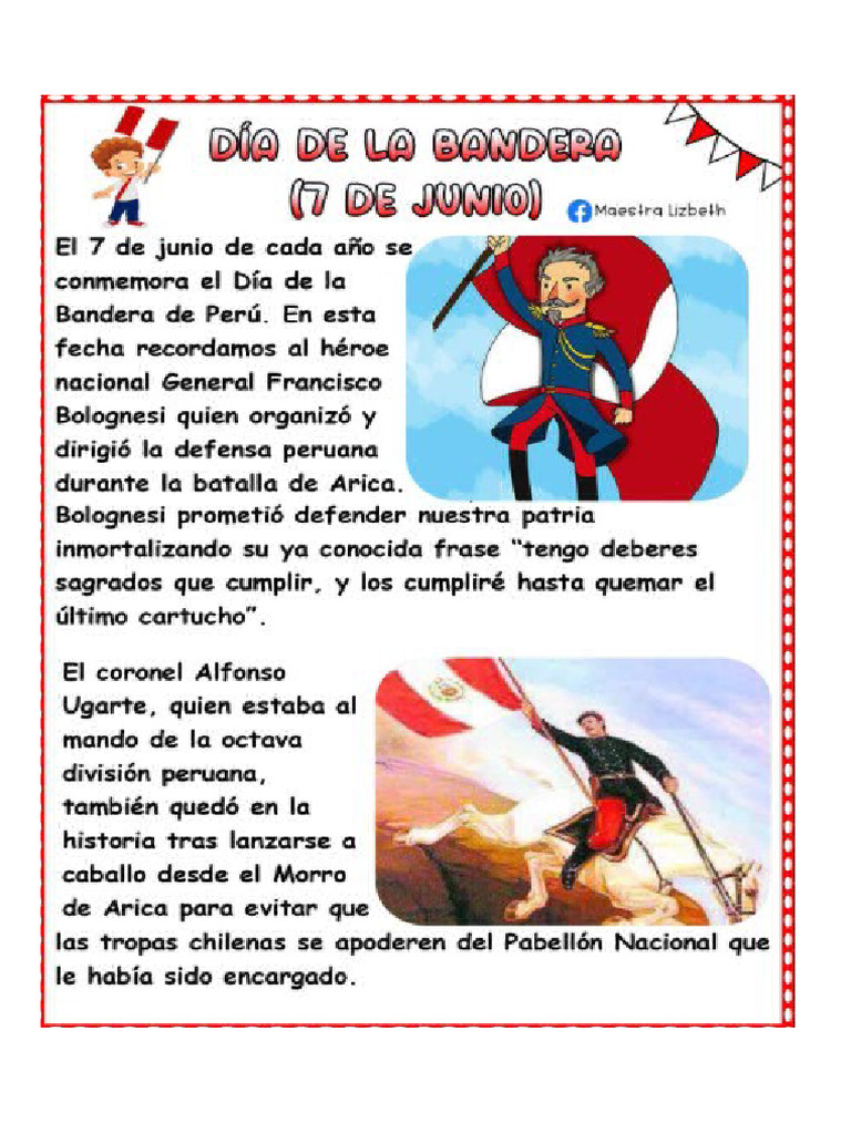 Lectura Del Dia de La BANDERA | PDF