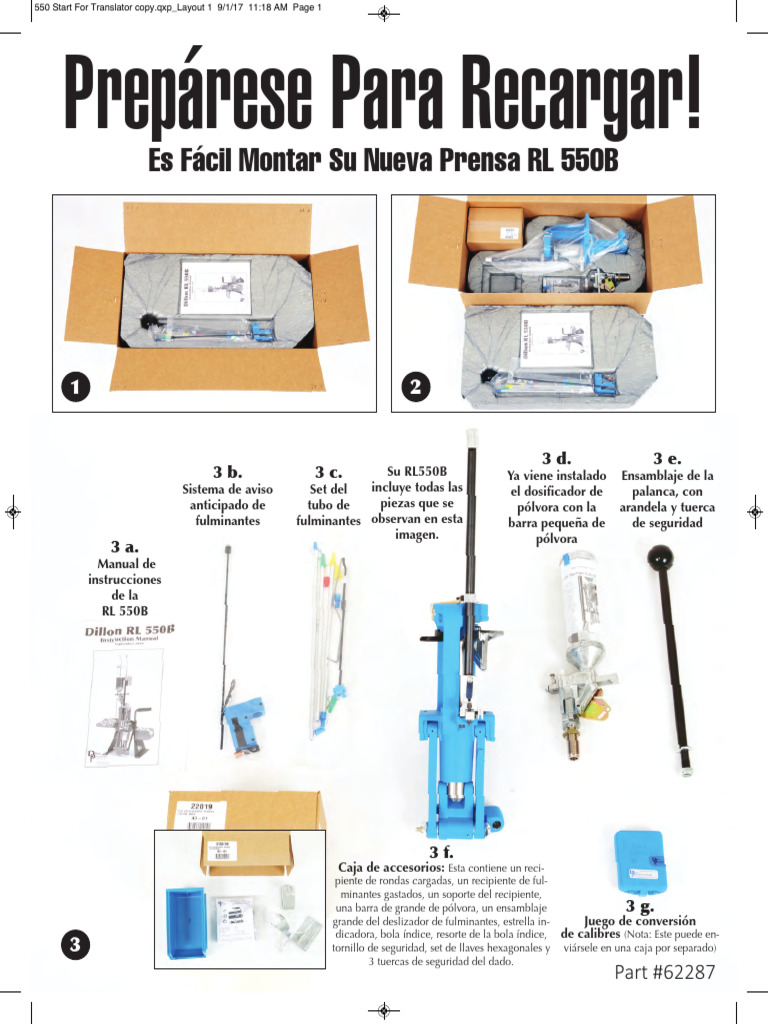 DILLON RL550B RELOADING PRESS KIT