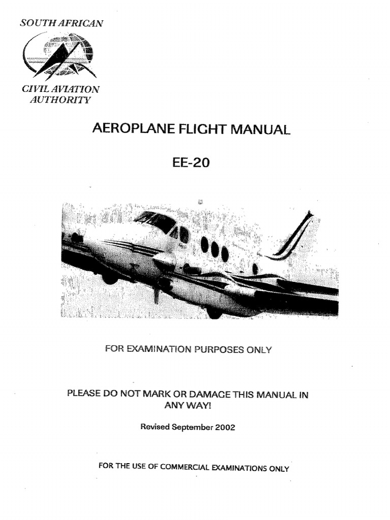 BE20 Flight Planning Manual | PDF