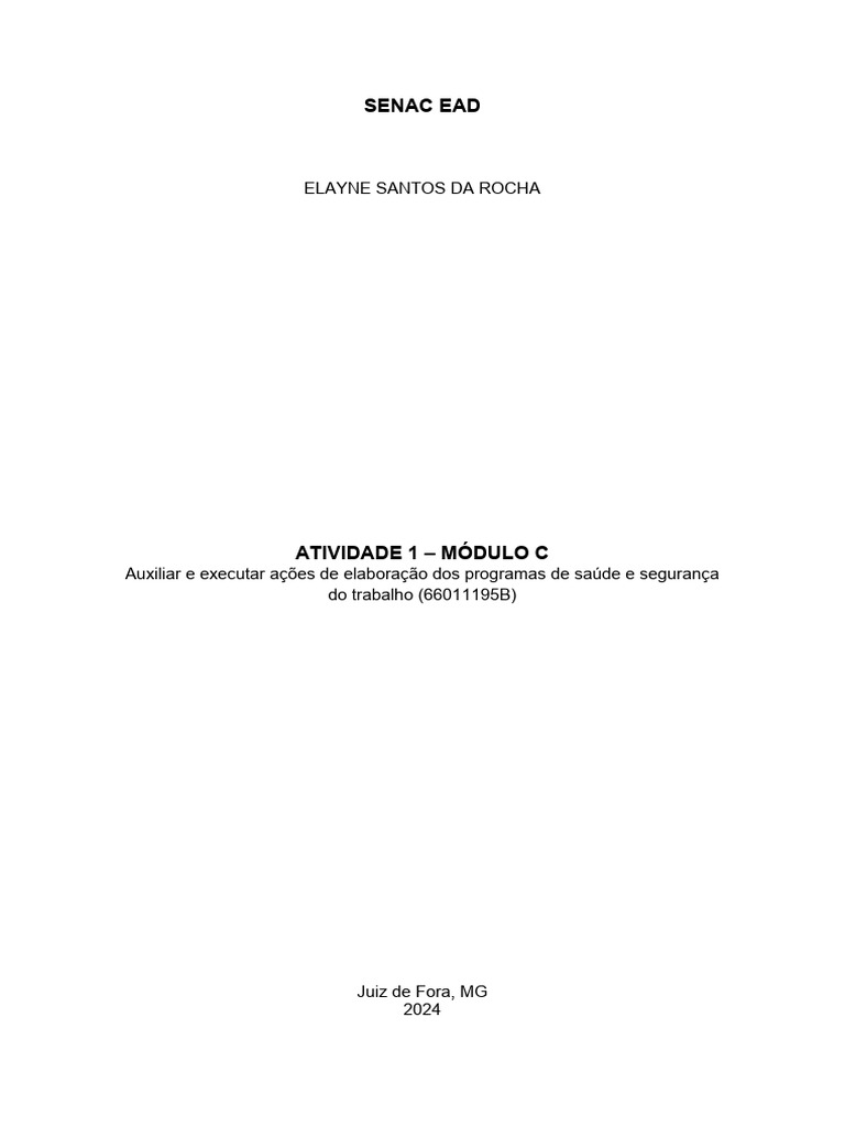 Tent2 atividade 1 m dulo c auxiliar e executar a es de elabora o