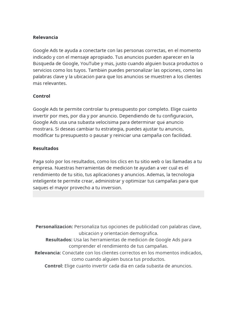 Guía Completa de Google Ads 2023 | PDF | Informática