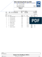 FINA / ARENA Swimming World Cup 2008, Belo Horizonte, Brazil Men's 100 M Free Final