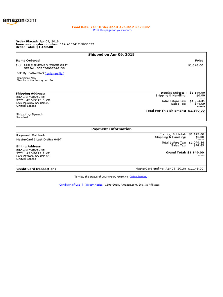 X 256gb Verizon | PDF | Payments