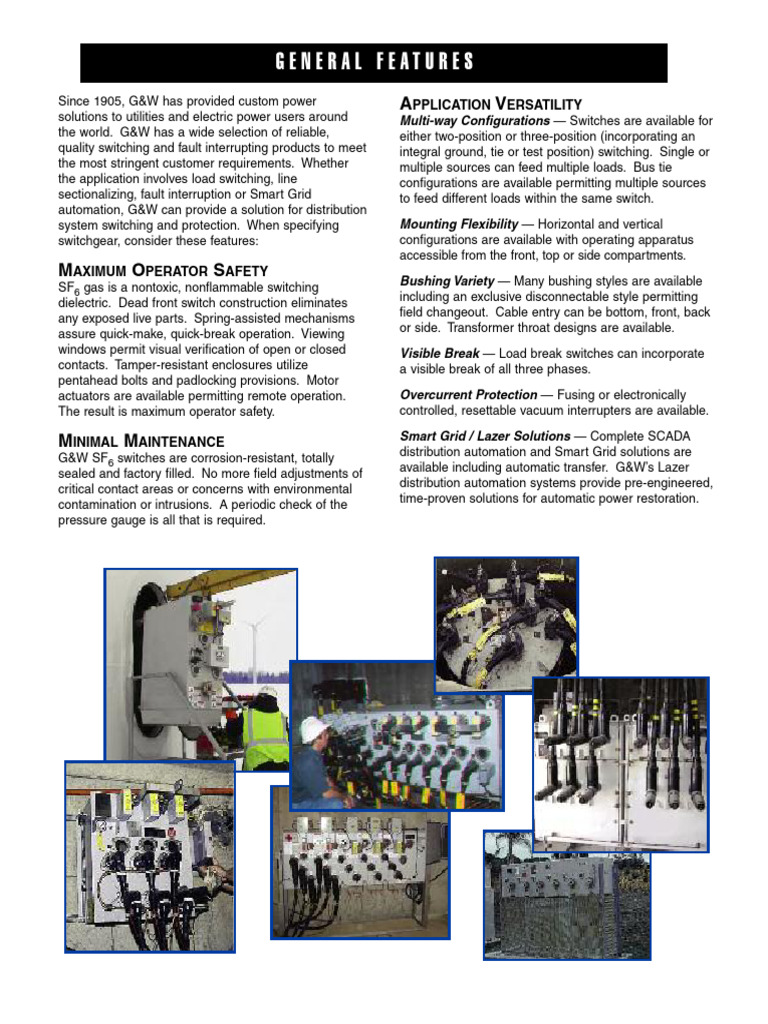 Catalogo Caja de Maniobra | PDF | Switch | Electric Arc