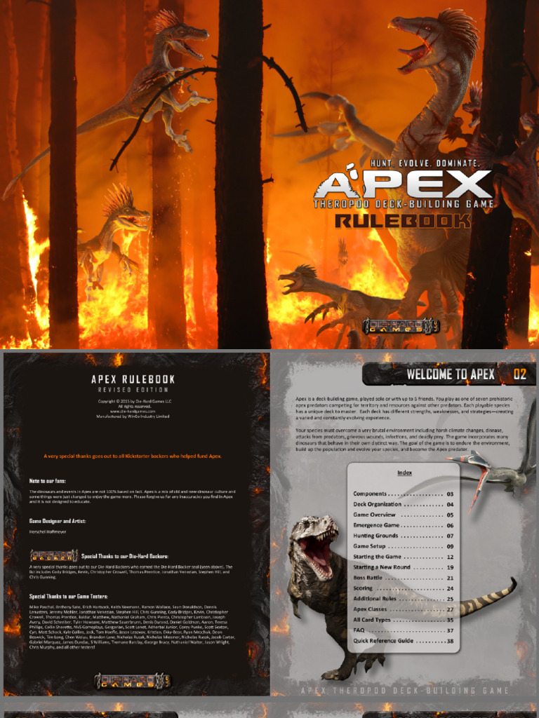 Apex Rulebook 1 | PDF