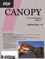 Canopy Design Sem 05 Abcm | PDF | Building Engineering