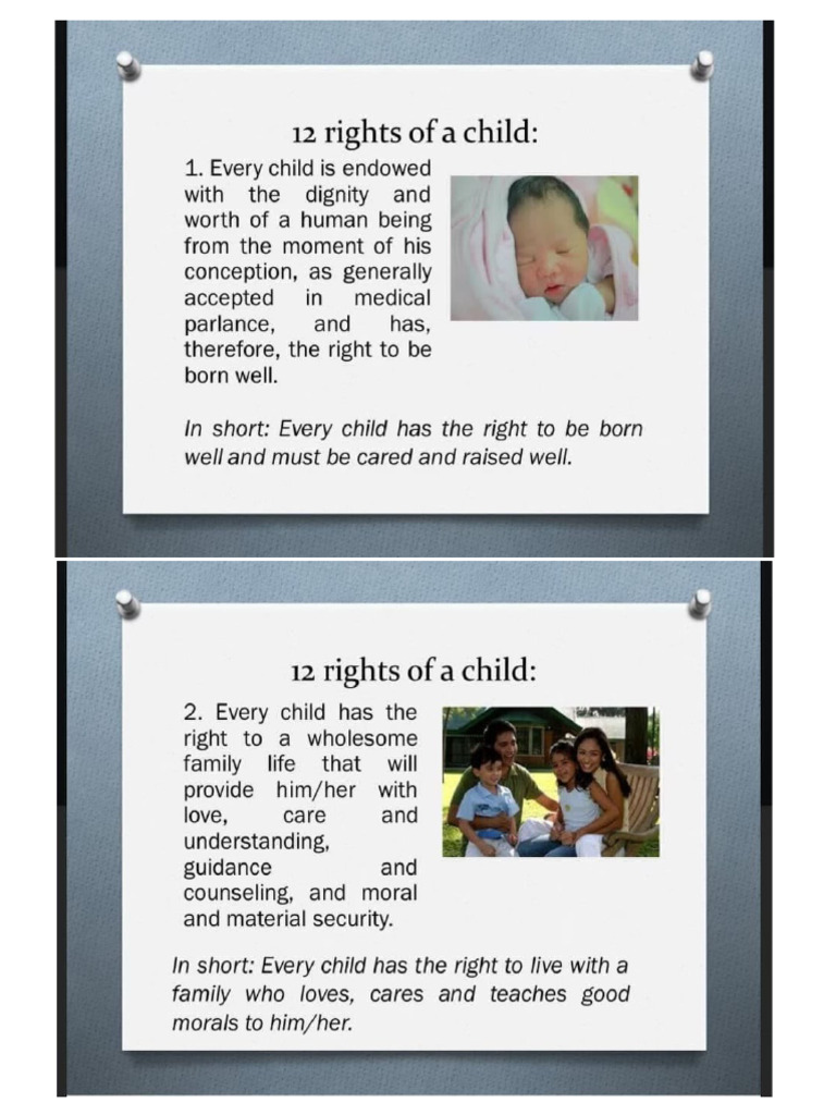 Rights of A Children | PDF