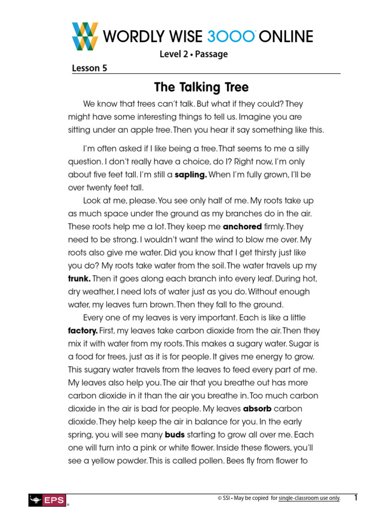 The Talking Tree: Apple Tree Insights | PDF | Trees | Apple