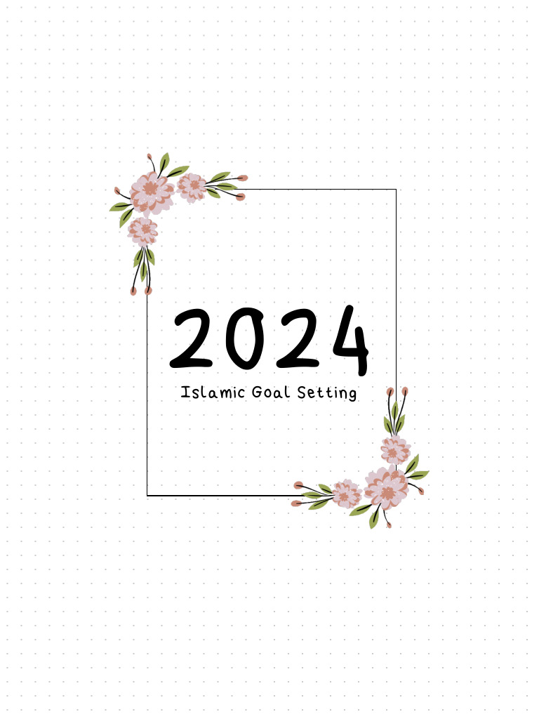 Islamic Goal Setting Planner | PDF | Career & Growth | Business