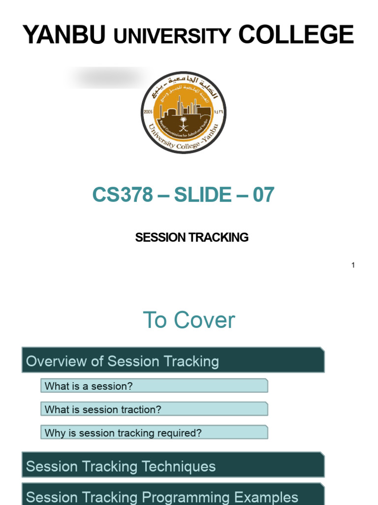 Session Tracking Techniques Overview | PDF | Http Cookie | World Wide Web