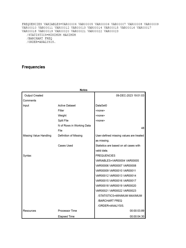 Frequencies Notes PDF Computing Computer Engineering