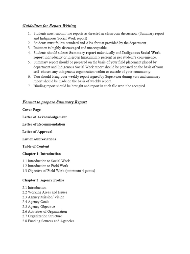 Guidelines and Format 4th Year | PDF | Social Work | Swot Analysis