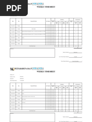Timesheet Kamil - Februari