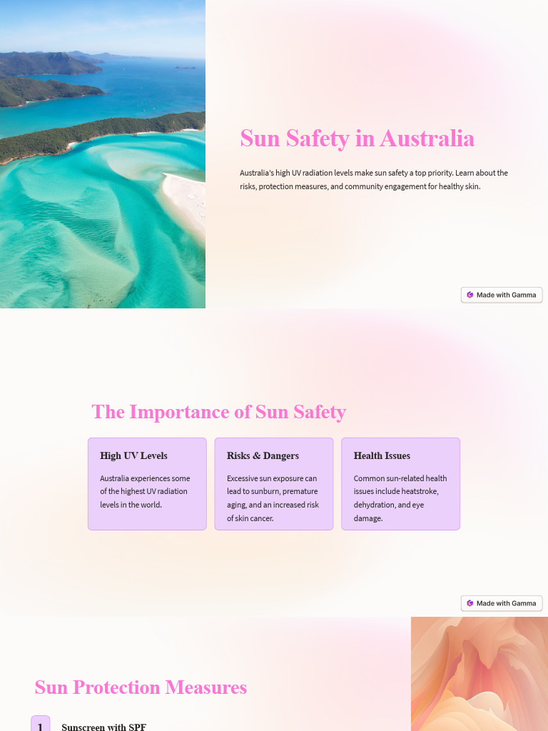 Sun Safety in Australia Download Free PDF Sunscreen Medical