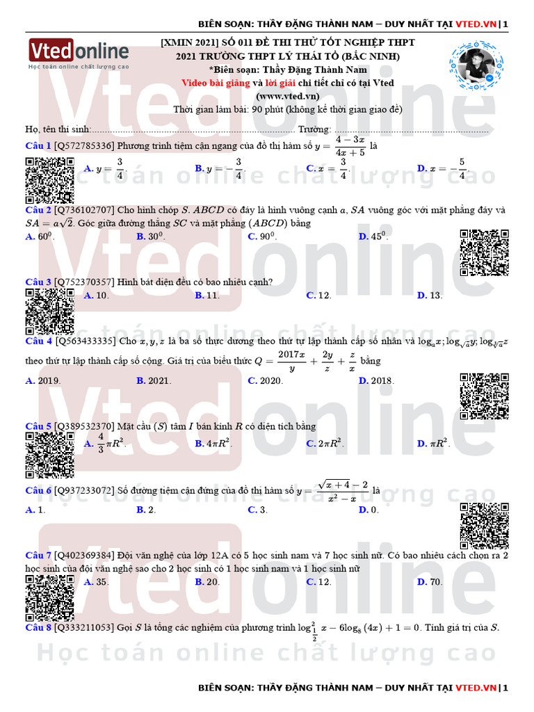 Thi TH 03 | PDF