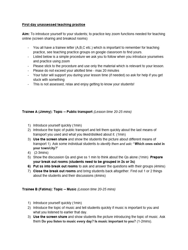 UATP Procedure Template Vanja - Summer - Fall 2021 | PDF | Education ...