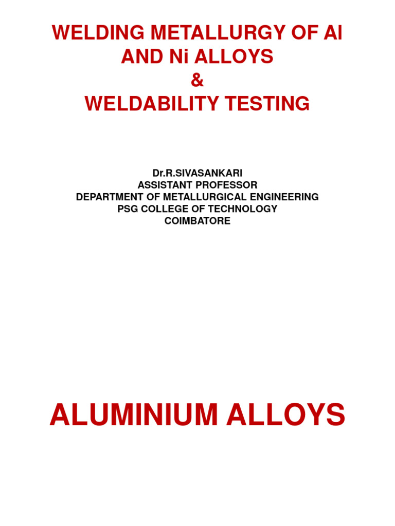 WM Weldability Testing | PDF | Alloy | Heat Treating