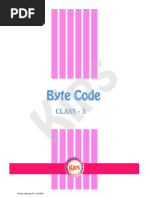 Class 5 Computer Byte Code Solutions | PDF | Computer File | Software
