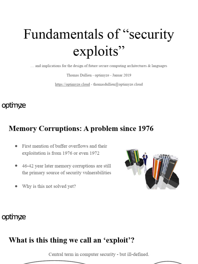 Understanding Security Exploits | PDF | Automata Theory | Software ...