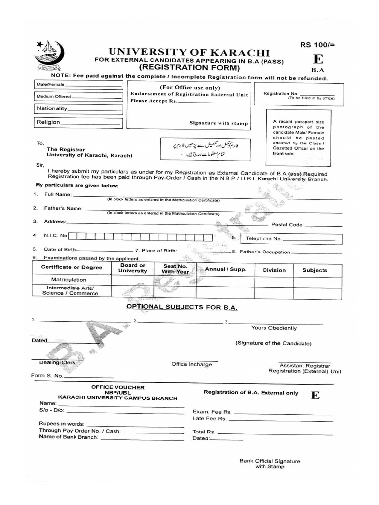 Baregistration | PDF