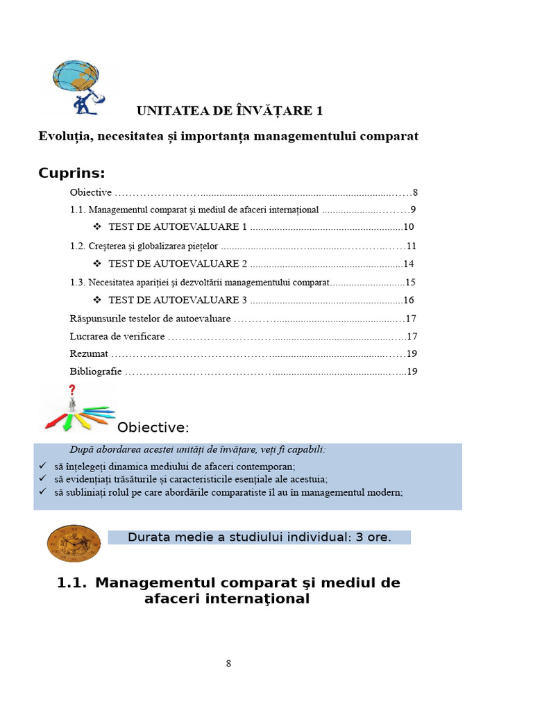 Unitatea de Invatare 1 | PDF